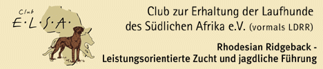 Club E.L.S.A. - Club zur Erhaltung der Laufhunde des Südlichen Afrika e.V.