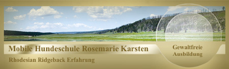 Mobile Hundeschule Rosemarie Karsten